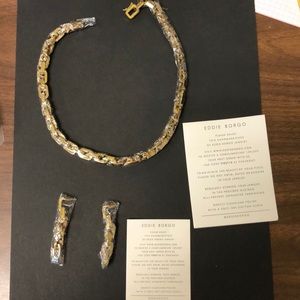 Necklace and earring set